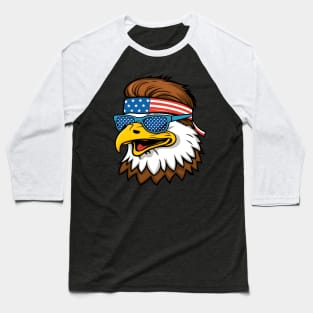 American Eagle | Majestic Freedom | T Shirt Design Baseball T-Shirt